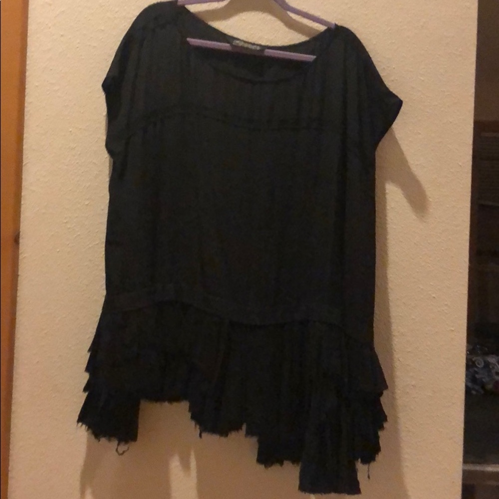 Black dress/blouse by All Saints